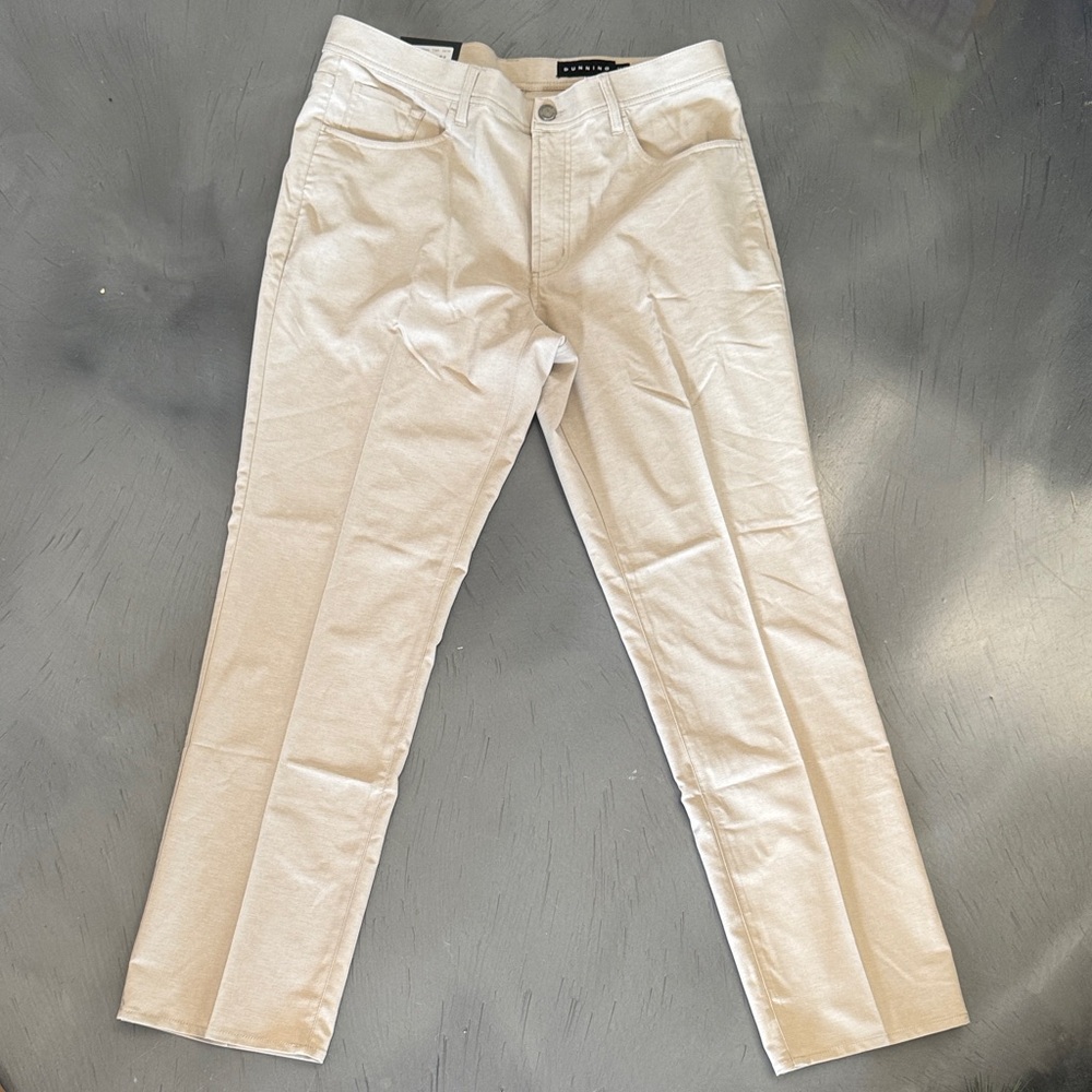Men's Cream Golf Pants